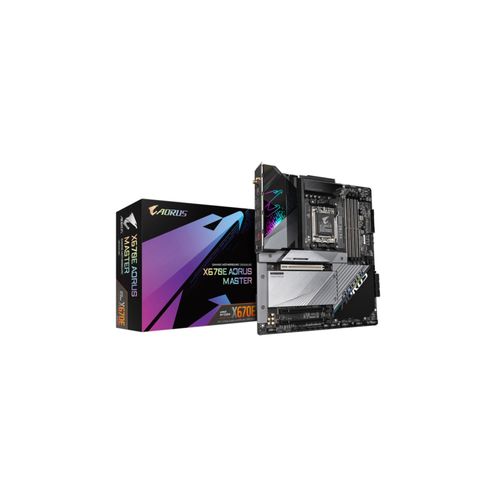 4719331844363 - X670E AORUS MASTER (REV 10) Mainboard Sockel (PC) AMD AM5 Formfaktor (Details) ATX Mainboard-Chipsatz AMD® X670