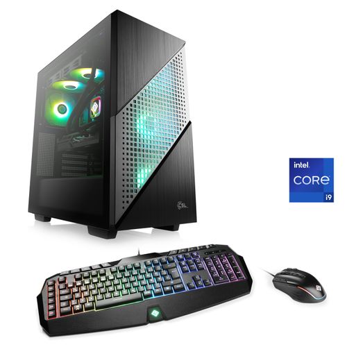 4061474190822 - CSL Gaming-PC Aqueon C99309 Extreme Edition Computer Gr Windows 11 Home64bit 64 GB RAM 4000 GB SSD schwarz Gaming PCs