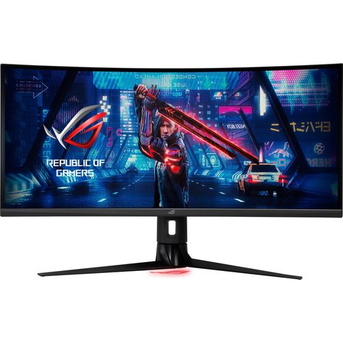 4711081024064 - XG349C Strix Gaming Gaming Monitor 864 cm (34 Zoll) EEK G (A - G) 3440 x 1440 Pixel UWQHD 1 ms HDMI® DisplayPort USB-A USB-C® Kopfhörer-Buchse IPS LED