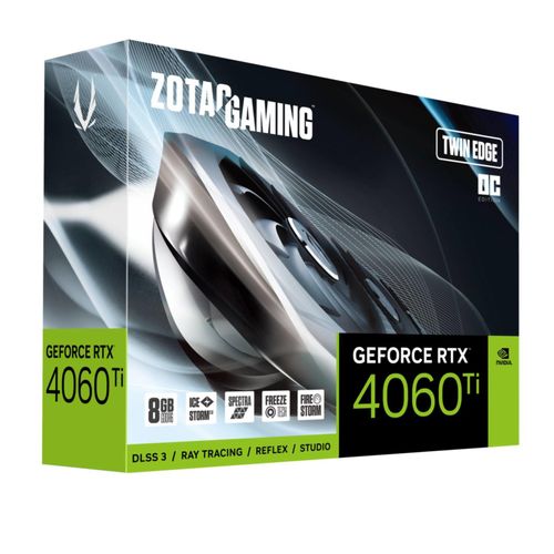 4895173626951 - Grafikkarte Nvidia GeForce RTX 4060 Ti Twin Edge OC 8 GB GDDR6-RAM PCIe x8 HDMI® DisplayPort Übertaktet   Overclocked