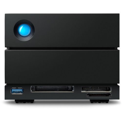 8719706042475 - LaCie 2big Dock STLG36000400 - Festplatten-Array - 36 TB - 2 Schächte (SATA-600) - HDD 18 TB x 2 - Thunderbolt 3 USB 32 Gen 2 (extern)