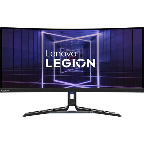 0196803456387 - 34 Bildschirm Legion Y34WZ-30 - 3440x1440 - 165Hz - Miniled VA (384 zones) - 140W USB-C - Curved - Black - 1 ms AMD FreeSync 2