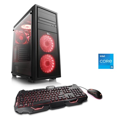 4061474186108 - CSL Gaming-PC 88296 Computer Gr Microsoft Windows 11 Home (64 Bit) 16 GB RAM 1000 GB SSD schwarz Gaming PCs