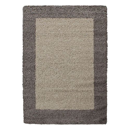 8694257079388 - Hochflor-Teppich AYYILDIZ TEPPICHE Life Shaggy 1503 Teppiche Gr B L 300 cm x 400 cm 30 mm 1 St grau (taupe) Esszimmerteppiche Wohnzimmer