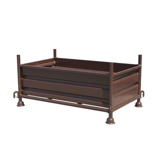 4251765347619 - Vollwand-Stapelgestell LxBxH 1430 x 870 x 700 mm schokoladenbraun