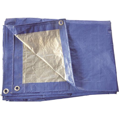 4250157124906 - Gewebeplane blau 140 g m² VE 2 Stk LxB 3000 x 2000 mm kaiserkraft