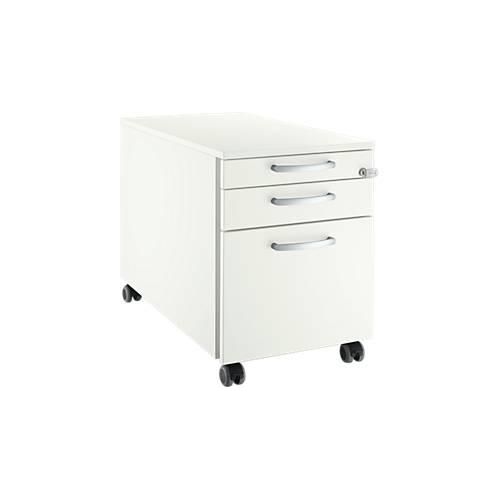 4250510835715 - Select Rollcontainer 126 1 Utensilienauszug 1 Hängeregistratur-Auszug 2 Schubladene Griff rund B 435 x T 765 x H 577 mm weiß weiß 4250510835715 - Select Rollcontainer 126 1 Utensilienauszug 1 Hängeregistratur-Auszug 2 Schubladene Griff rund B 435 x T 765 x H 577 mm weiß weiß