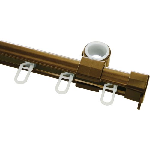 4003018008767 - Gardinia U-Laufschiene bronze 150 cm