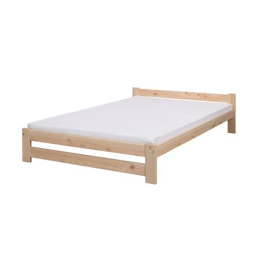 4260360016707 - Bett Classico Holzbett Bettgestell mit Lattenrost Massivholz Kiefer Farbe Natur 120 x 200 cm - Natur - Coemo 4260360016707 - Bett Classico Holzbett Bettgestell mit Lattenrost Massivholz Kiefer Farbe Natur 120 x 200 cm - Natur - Coemo