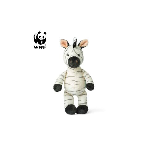 8719066004649 - Cub Club - Ziko das Zebra (weiß 22cm) mit Glöckchen Kuscheltier Stofftier für Kleinkinder