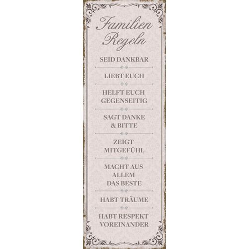 8714597554625 - Deco-Panel REINDERS Familie Bilder Gr B H 30 cm x 90 cm Hochformat grau Kunstdrucke Bilder 8714597554625 - Deco-Panel REINDERS Familie Bilder Gr B H 30 cm x 90 cm Hochformat grau Kunstdrucke Bilder