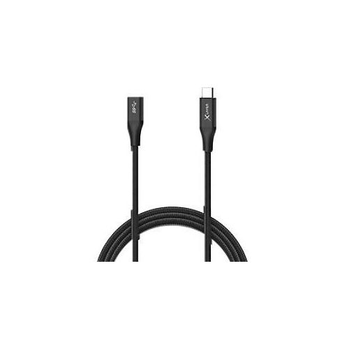 4260458924280 - Xlayer Ladekabel USB C-Verlängerungskabel für Audio- Video- & Datenübertragung 15 m Schwarz Female Male