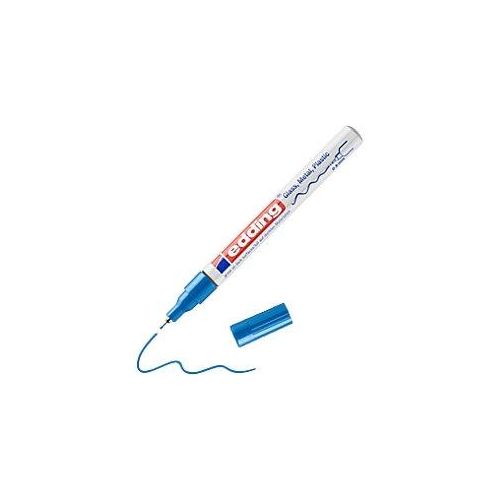 4004764023097 - edding 780 Permanent Lackmarker Blau Extra Fein Nadelspitze 08 mm