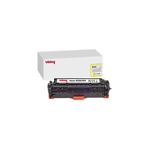 8717868081790 - Viking 304A Kompatibel HP Tonerkartusche CC532A Gelb