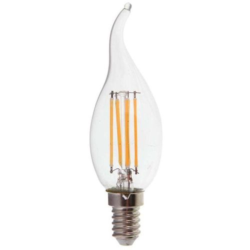 3800157683548 - Vtac - v-tac LED-Glühbirne E14 4W Kerze Flamme Glühfaden 4000K