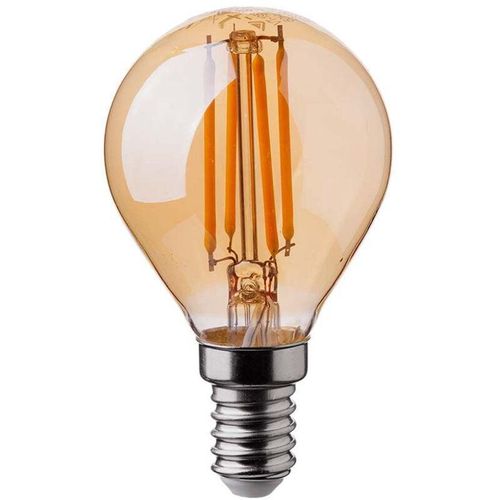 3800157683814 - Vtac - v-tac LED-Glühbirne E14 4W P45 Filament Amber 2200K