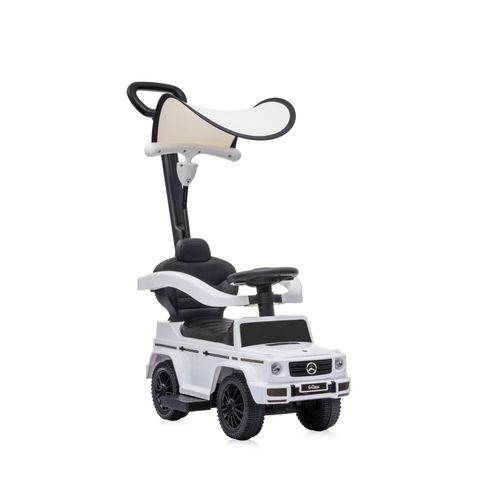 3800151970552 - Kinder Rutschauto Mercedes Benz G350D Sonnendach Schiebestange Musik weiß 3800151970552 - Kinder Rutschauto Mercedes Benz G350D Sonnendach Schiebestange Musik weiß