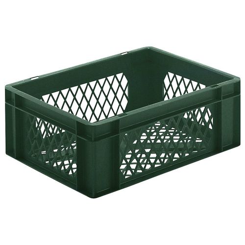 4031022018465 - Euro-Format-Stapelbehälter Wände und Boden durchbrochen LxBxH 400 x 300 x 145 mm grün VE 5 Stk 4031022018465 - Euro-Format-Stapelbehälter Wände und Boden durchbrochen LxBxH 400 x 300 x 145 mm grün VE 5 Stk