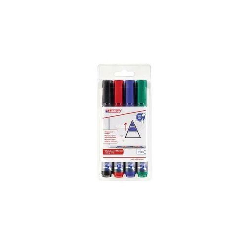 4004764099344 - Whiteboardmarker 363 1-5mm farbig sortiert 4 St Pack Schreibfarbe rot blau grün schwarz - Edding