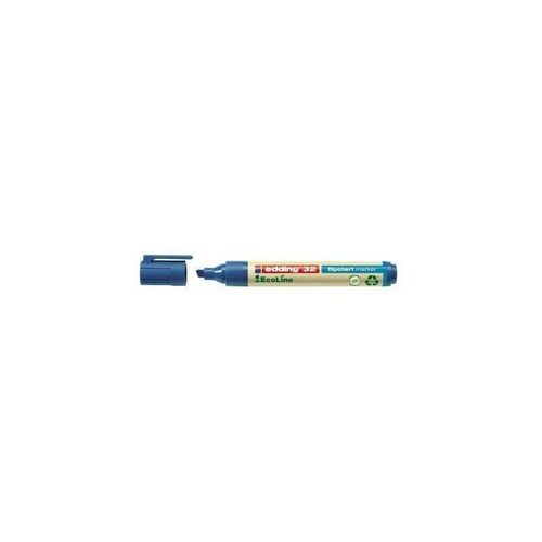 4004764946983 - Flipchartmarker 32 EcoLine 1-5mm blau 32 EcoLine 1-5mm blau Schreibfarbe blau - Edding