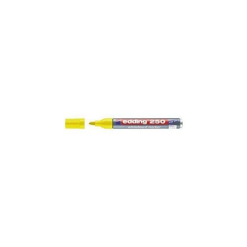 4004764012954 - Whiteboardmarker 250 15-3mm gelb 250 15-3mm gelb Schreibfarbe gelb - Edding