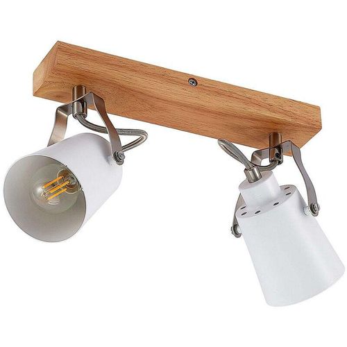 4251096586084 - Lindby - Deckenlampe Blana aus Holz für Wohnzimmer & Esszimmer von