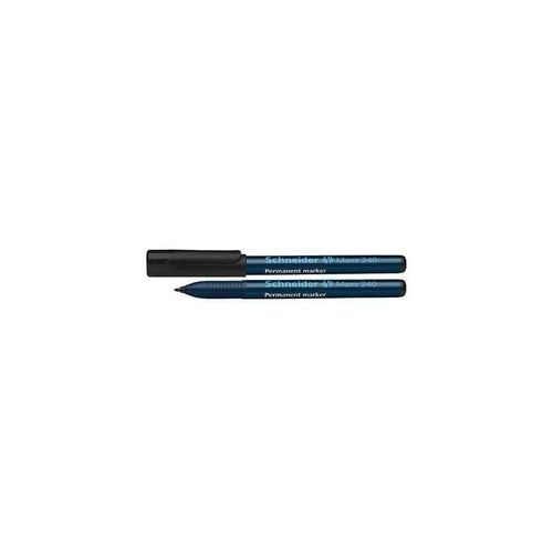 4004675000170 - Permanentmarker Maxx 240 1-2mm schwarz Maxx 240 1-2mm schwarz Schreibfarbe schwarz - Schneider