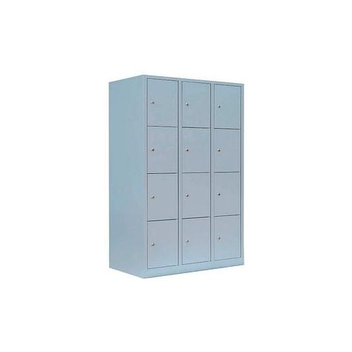 4061815519534 - Schließfachschrank lichtgrau 523430 12 Schließfächer 1185 x 500 x 1800 cm 4061815519534 LÜLLMANN 4061815519534 - Schließfachschrank lichtgrau 523430 12 Schließfächer 1185 x 500 x 1800 cm 4061815519534 LÜLLMANN