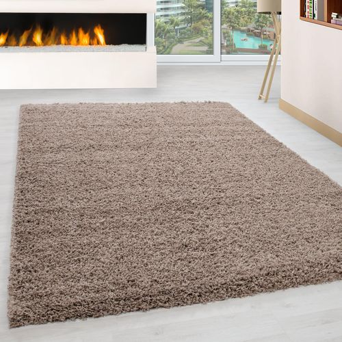 4053658986659 - Hochflor Teppich - Gemütlicher Langflor Pflegeleichter Shaggy Flokati