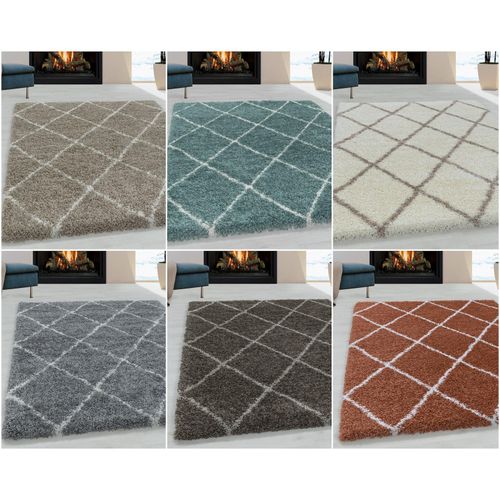 4053659032881 - Wunderschöne Shaggy Hochflor Langflor 30mm Shaggy Teppich Gemusterte Bordüre 4053659032881 - Wunderschöne Shaggy Hochflor Langflor 30mm Shaggy Teppich Gemusterte Bordüre