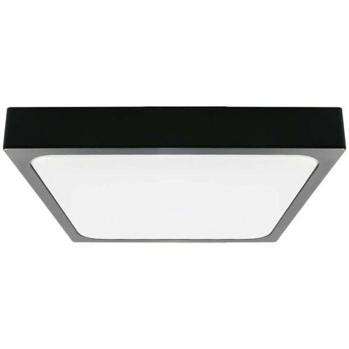 3800157685320 - Vtac - v-tac Quadratische LED-Deckenleuchte 18W Schwarz Farbe 4000K IP44