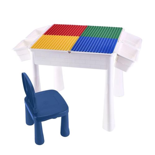 4260360017636 - Bau- und Spieltisch Sascha inklusive Stuhl - Kreativer Spielspaß für Kinder -Mal- und Wasserspieltisch 4260360017636 - Bau- und Spieltisch Sascha inklusive Stuhl - Kreativer Spielspaß für Kinder -Mal- und Wasserspieltisch