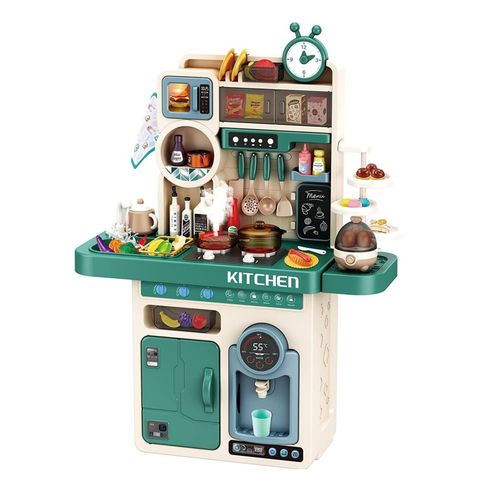 4260360016011 - Coemo Kinderküche Tony Spielküche TÜRKIS mit viel Zubehör 4260360016011 - Coemo Kinderküche Tony Spielküche TÜRKIS mit viel Zubehör