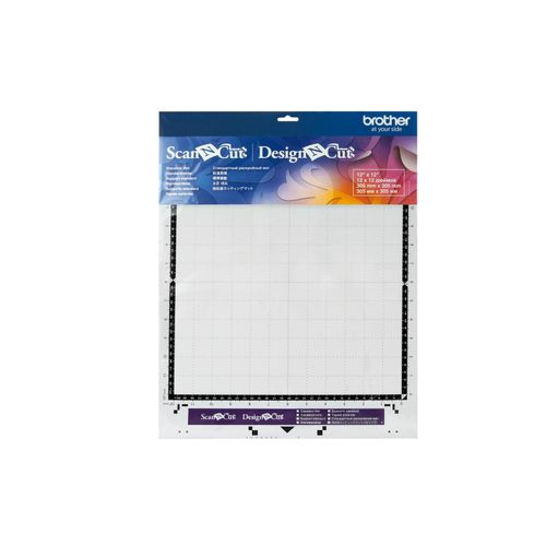 4977766777223 - brother CAMATSTD12 Schneidematte für Schneideplotter normal klebend 305 x 305 mm (12 x 12 Zoll) für 03 - 15 mm dickes Material