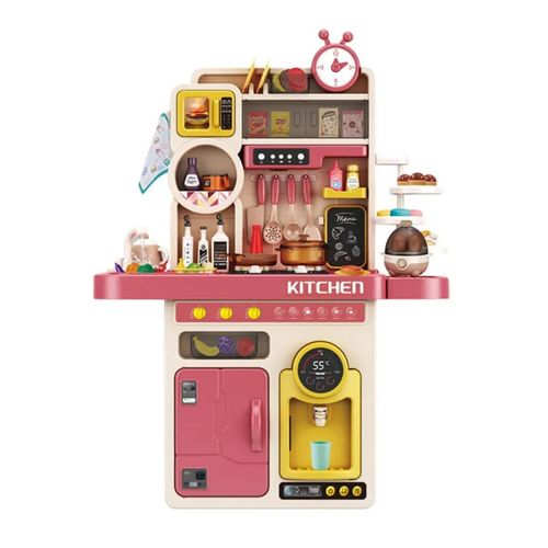 4260360016004 - Coemo Kinderküche Tony Spielküche ROSA mit viel Zubehör 4260360016004 - Coemo Kinderküche Tony Spielküche ROSA mit viel Zubehör