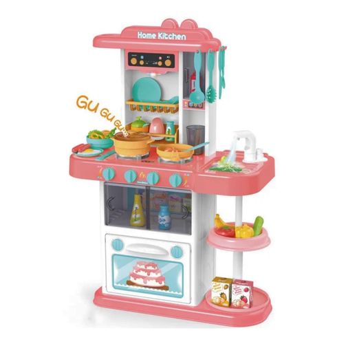 4260360016035 - Coemo Kinderküche Paula Spielküche PINK mit viel Zubehör 4260360016035 - Coemo Kinderküche Paula Spielküche PINK mit viel Zubehör