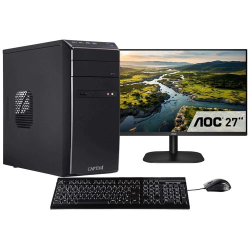 4046373632444 - E (A bis G) CAPTIVA Business-PC-Komplettsystem Power Starter R63-244 TFT Bundle Computer-Komplettsysteme Gr ohne Betriebssystem 8 GB RAM 250 GB SSD schwarz PC Sets 4046373632444 - E (A bis G) CAPTIVA Business-PC-Komplettsystem Power Starter R63-244 TFT Bundle Computer-Komplettsysteme Gr ohne Betriebssystem 8 GB RAM 250 GB SSD schwarz PC Sets