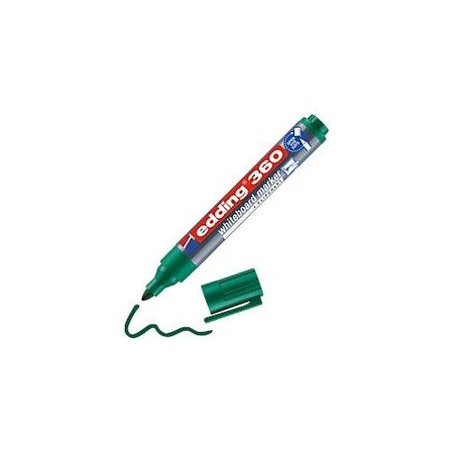 4004764391288 - 4-360004 Whiteboardmarker 360 grün Strichbreite 15-3 mm Rundspitze - Edding