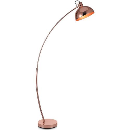 0816780024057 - Teamson Home - Stehleuchte Stehlampe Standleuchte led Arco Gold VN-L00025-EU - Rotgold Rotgold