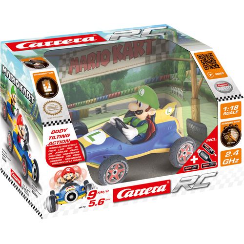 9003150111313 - 370181067 Mario Kart Mach 8 Luigi 118 RC Einsteiger Modellauto Elektro Straßenmodell