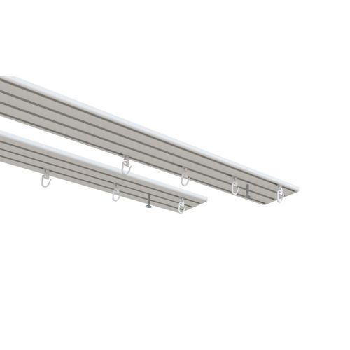 4068222111085 - Gardinenschiene MY HOME Tanbul Gr 2 weiß L120cm T84cm Aluminium Gardinenstangen