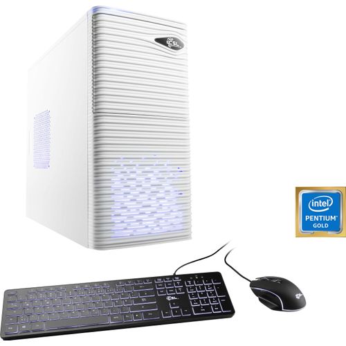 4061474160566 - CSL PC Speed V21810 Computer Gr Microsoft Windows 11 Home (64 Bit) 8 GB RAM 500 GB SSD weiß Einzel-PCs