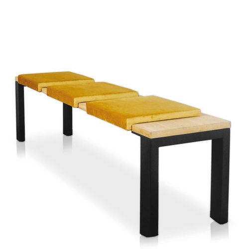 4260474664740 - Lycce Klemmkissen Sitzkissen mit 1 Leiste Samtbezug FRESH senf oliv 4260474664740 - Lycce Klemmkissen Sitzkissen mit 1 Leiste Samtbezug FRESH senf oliv