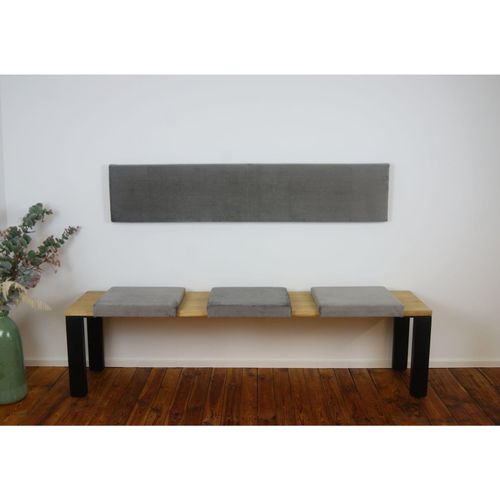 4260474664719 - Lycce XXL Wandkissen Wandpolster mit Montage-Set Samt SORRISO 15m 4260474664719 - Lycce XXL Wandkissen Wandpolster mit Montage-Set Samt SORRISO 15m