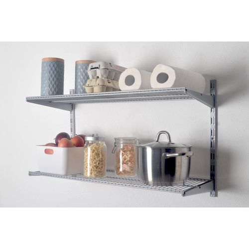 4006676125227 - Element System Regal-Set Storage Wandregal Wandboard Bücherregal weiß-silber B828xH496xT332 cm 4006676125227 - Element System Regal-Set Storage Wandregal Wandboard Bücherregal weiß-silber B828xH496xT332 cm