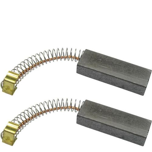 4251996347006 - Trade-shop - 2x Kohlebürsten Schleifkohlen 30mm x 11mm x 6mm mit Kupferdraht und U-Bügel für Miele S200 S300 Tango S500 Serie Mehrzwecksauger