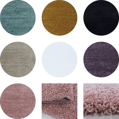4053659034786 - Wunderschöne Runde Shaggy Hochflor Langflor 30mm Teppich in Verschiedene Farben 4053659034786 - Wunderschöne Runde Shaggy Hochflor Langflor 30mm Teppich in Verschiedene Farben