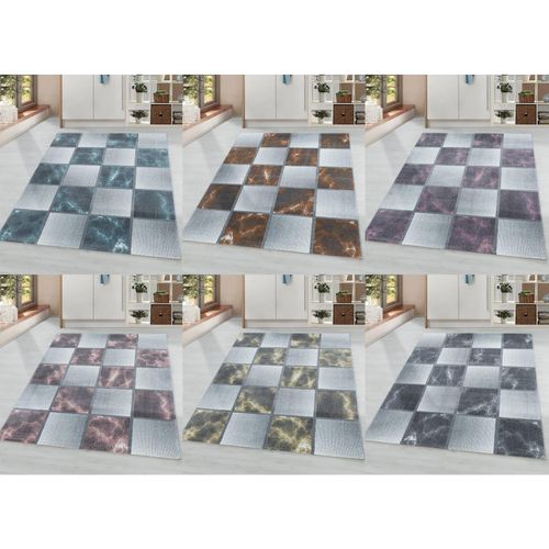 4053659028556 - Wunderschöne Kurzflor Teppich Moderner Designer Teppich rechteckig Höhe 8 mm 4053659028556 - Wunderschöne Kurzflor Teppich Moderner Designer Teppich rechteckig Höhe 8 mm