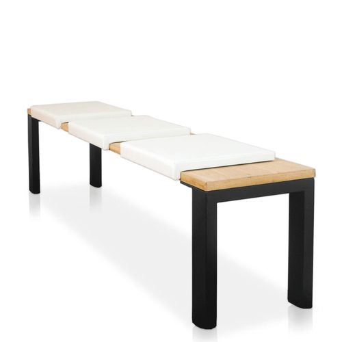 4260056102790 - Lycce Klemmkissen Sitzkissen mit 1 Leiste Kunstleder versch Farben