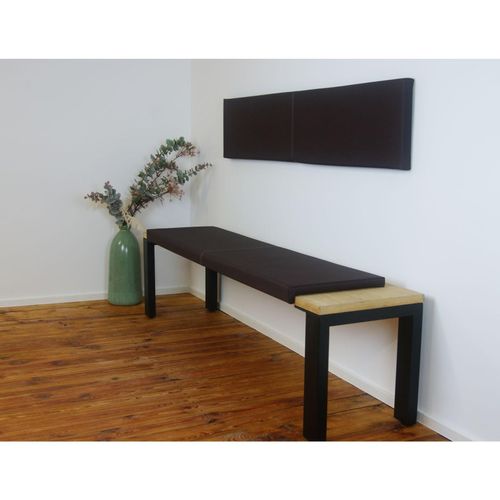4260056102738 - Lycce XXL Klemmkissen Sitzkissen mit 1 Leiste Kunstleder Breite 15m